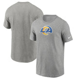Los Angeles Rams Primetime Logo Essential T-Shirt - Heather Gray | Nike cheap