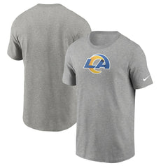 Los Angeles Rams Primetime Logo Essential T-Shirt - Heather Gray | Nike cheap