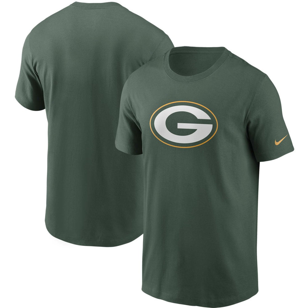 Green Bay Packers Primetime Logo Essential T-Shirt - Green | Nike online