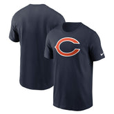 Chicago Bears Primetime Logo Essential T-Shirt - Navy | Nike cheap