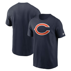 Chicago Bears Primetime Logo Essential T-Shirt - Navy | Nike cheap