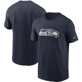 Seattle Seahawks Primetime Logo Essential T-Shirt - College Navy | Nike cheap