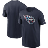 Tennessee Titans Primetime Logo Essential T-Shirt - Navy | Nike cheap