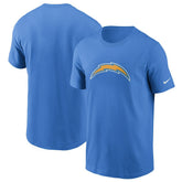 Los Angeles Chargers Primetime Logo Essential T-Shirt - Powder Blue | Nike outlet