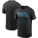 Carolina Panthers Team Wordmark T-Shirt - Black | Nike sale