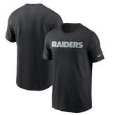 Las Vegas Raiders Team Wordmark T-Shirt - Black | Nike online