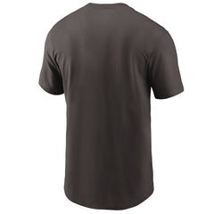 Cleveland Browns Team Wordmark T-Shirt - Brown | Nike online