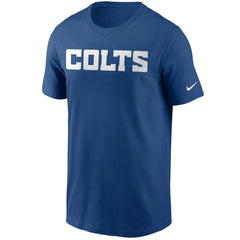 Indianapolis Colts Team Wordmark T-Shirt - Royal | Nike sale