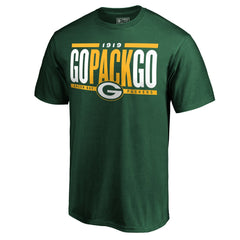Green Bay Packers Hometown Refresh Go Pack Go T-Shirt - Green on sale