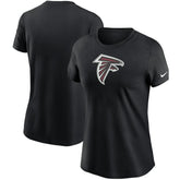 Atlanta Falcons Women's Logo Essential T-Shirt - Black | Nike online