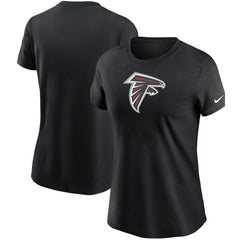 Atlanta Falcons Women's Logo Essential T-Shirt - Black | Nike online
