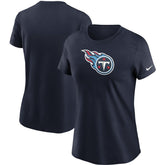 Tennessee Titans Women's Logo Essential T-Shirt - Navy | Nike cheap