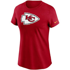 Kansas City Chiefs Women's Logo Essential T-Shirt - Red | Nike sale
