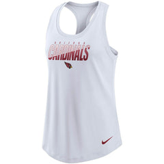 Arizona Cardinals Women's Light Impact Performance Racerback Tank Top - White | Nike for sale