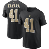 Alvin Kamara New Orleans Saints Name & Number T-Shirt - Black | Nike on sale
