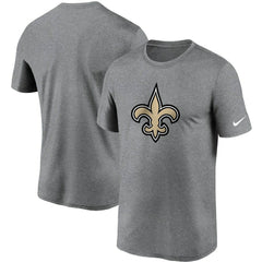 New Orleans Saints Logo Essential Legend Performance T-Shirt - Heathered Charcoal | Nike sale