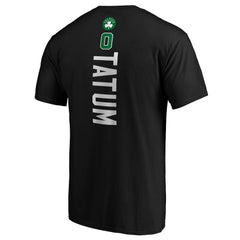 Jayson Tatum Boston Celtics Team Playmaker Name & Number T-Shirt - Black sale