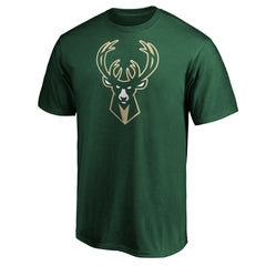 Giannis Antetokounmpo Milwaukee Bucks Team Playmaker Name & Number T-Shirt - Hunter Green for sale