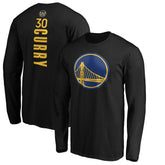 Stephen Curry Golden State Warriors Playmaker Name & Number Long Sleeve T-Shirt sale - Black on sale