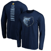 Ja Morant Memphis Grizzlies Playmaker Name & Number Long Sleeve T-Shirt - Navy outlet