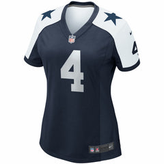 Dak Prescott Dallas Cowboys Women's Alternate Game Team Jersey - Navy | Nike on sale
