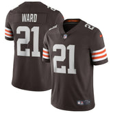 Denzel Ward Cleveland Browns Vapor Limited Jersey - Brown | Nike outlet