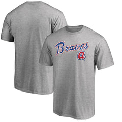 Atlanta Braves Cooperstown Wahconah T-Shirt - Heathered Gray