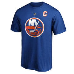 Anders Lee New York Islanders Fanatics Authentic Stack Player Name & Number T-Shirt Royal