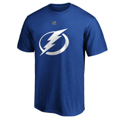 Nikita Kucherov Tampa Bay Lightning Fanatics Authentic Stack Player Name & Number T-Shirt Blue