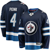 Neal Pionk Winnipeg Jets Fanatics Home Breakaway Player Jersey Navy