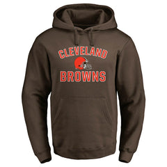 Cleveland Browns Victory Arch Team Fitted Pullover Hoodie - Brown outlet