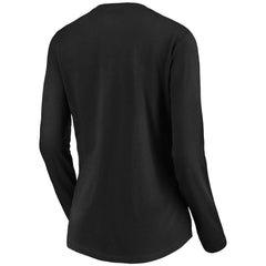Golden State Warriors Women's We Are Proud Long Sleeve V-Neck T-Shirt sale - Black for sale