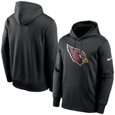 Arizona Cardinals Fan Gear Primary Logo Therma Performance Pullover Hoodie - Black | Nike on sale