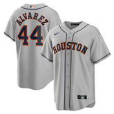 Yordan Álvarez Houston Astros Road Replica Player Jersey - Gray | Nike