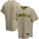 San Diego Padres Alternate Replica Team Jersey - Tan | Nike