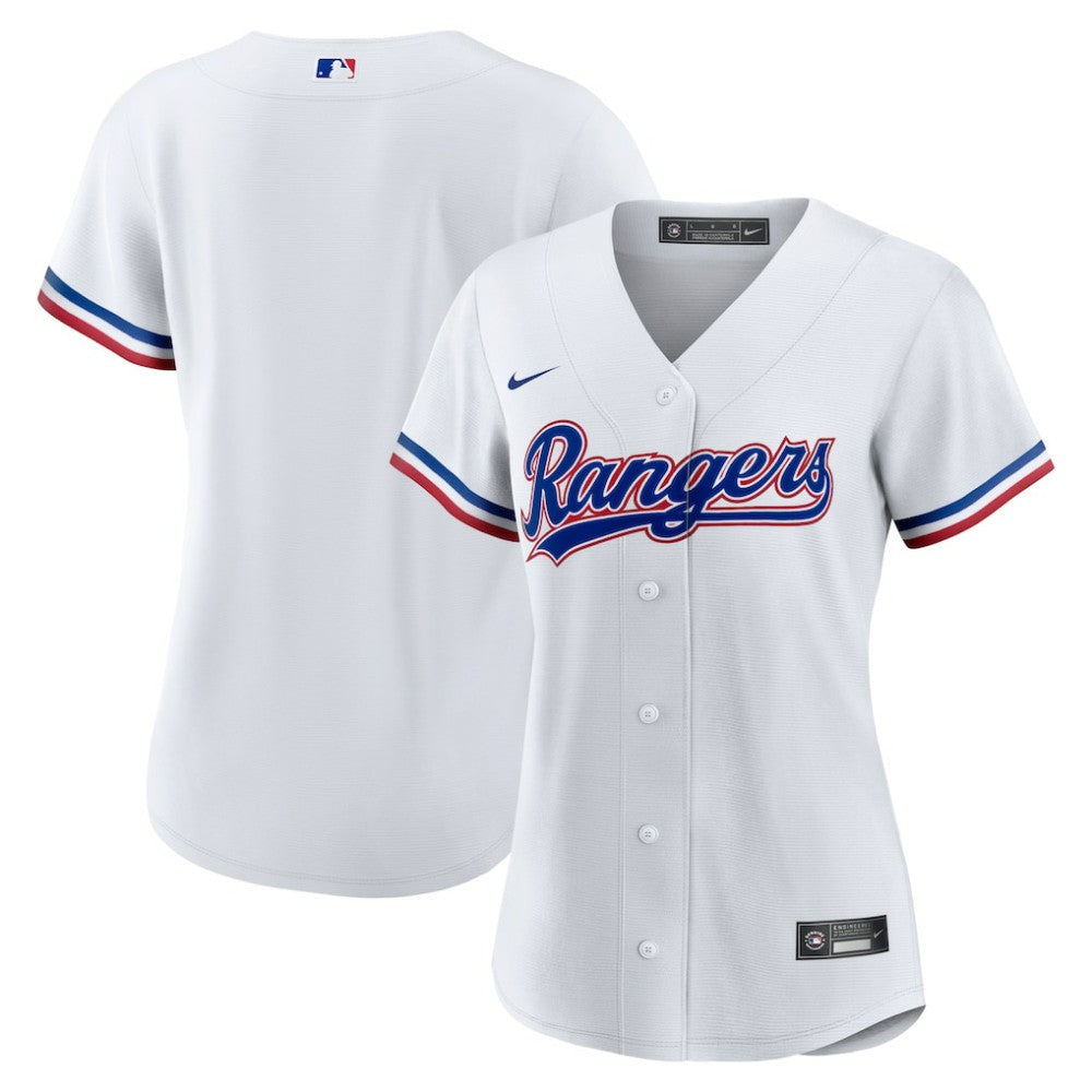 Texas Rangers Women's Home Replica Team Jersey - White | Nike