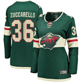 Mats Zuccarello Minnesota Wild Fanatics Women's Breakaway Player Jersey Green