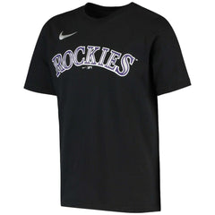Charlie Blackmon Colorado Rockies Youth Name & Number T-Shirt - Black | Nike