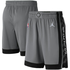 Brooklyn Nets Jordan Brand Statement Edition Swingman Shorts - Charcoal sale