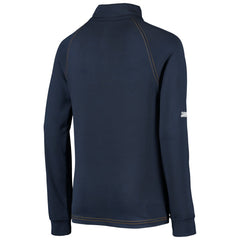 Milwaukee Brewers Stitches Youth Raglan Quarter-Zip Jacket - Navy