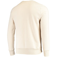 Texas Rangers Majestic Threads Fleece Pullover Sweatshirt - Oatmeal