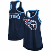 Tennessee Titans G-III 4Her by Carl Banks Women's Tater Tank Top - Navy cheap