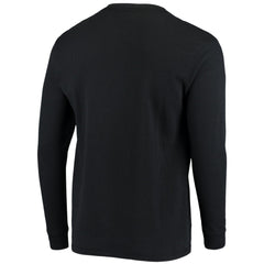 New Orleans Saints Dunbrooke Logo Maverick Thermal Henley Long Sleeve T-Shirt - Black online