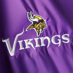 Minnesota Vikings Dunbrooke Logo Legacy Stadium Full-Zip Jacket- Purple sale