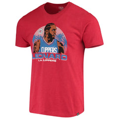 Kawhi Leonard LA Clippers '47 Player Graphic T-Shirt - Red | 47 brand sale