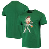 Gordon Hayward Boston Celtics '47 Bobblehead T-Shirt - Heathered Kelly Green | 47 brand outlet