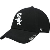 Chicago White Sox Women's Team Miata Clean Up Adjustable Hat - Black | 47 brand