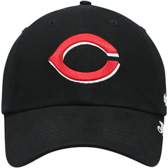 Cincinnati Reds Women's Team Miata Clean Up Adjustable Hat - Black | 47 brand