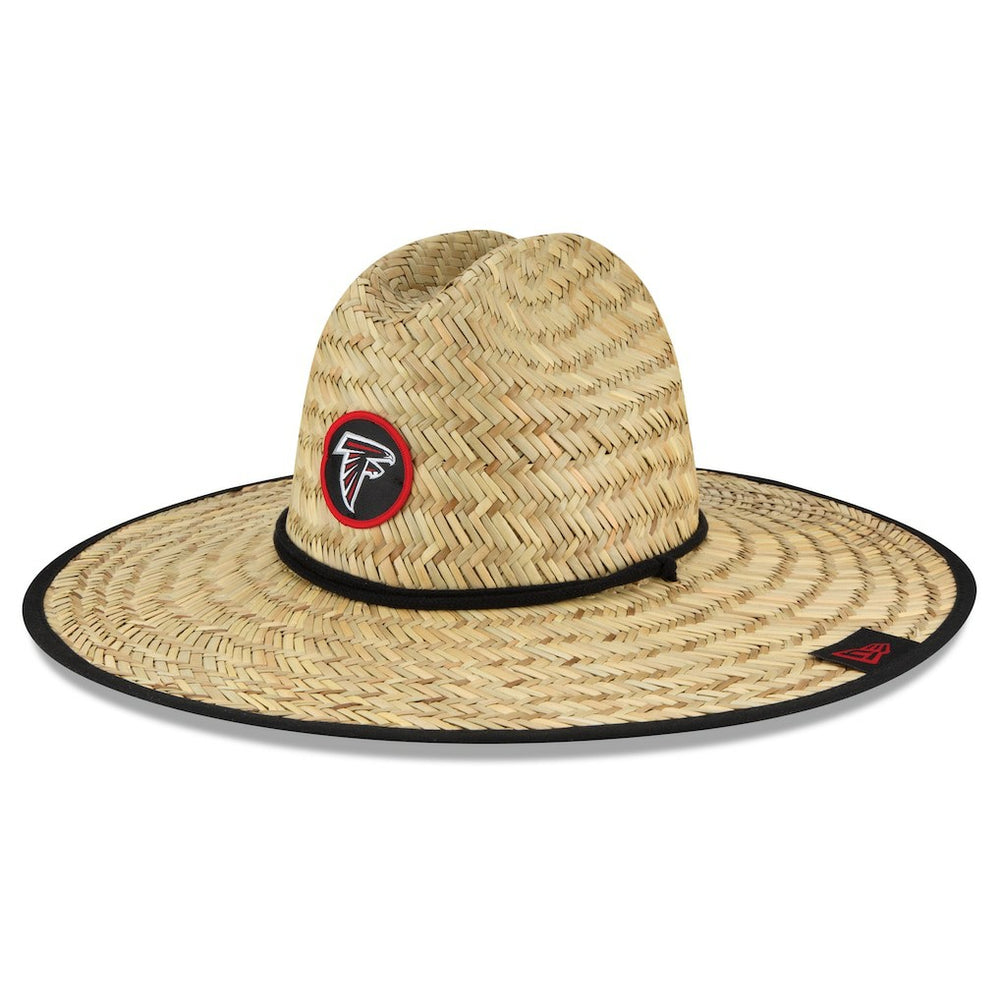 Atlanta Falcons New Era NFL Training Camp Straw Lifeguard Hat - Natural discount