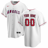 Los Angeles Angels Home Replica Custom Jersey - White | Nike